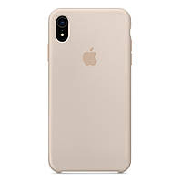 Силиконовый чехол Silicone Case Apple iPhone XR Stone (Original)