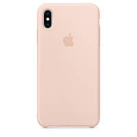 Силиконовый чехол Silicone Case Apple iPhone XS Max Pink Sand