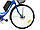 Електровелосипед ЛЕЛЕКА 28 XF15 48В 500Вт літієва батарея, фото 4