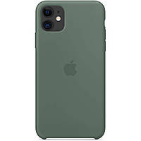 Силиконовый чехол Silicone Case Apple iPhone 11 Pine Green