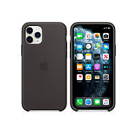 Силиконовый чехол Silicone Case Apple iPhone 11 Pro Black