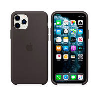 Силиконовый чехол Silicone Case Apple iPhone 11 Pro Max Black