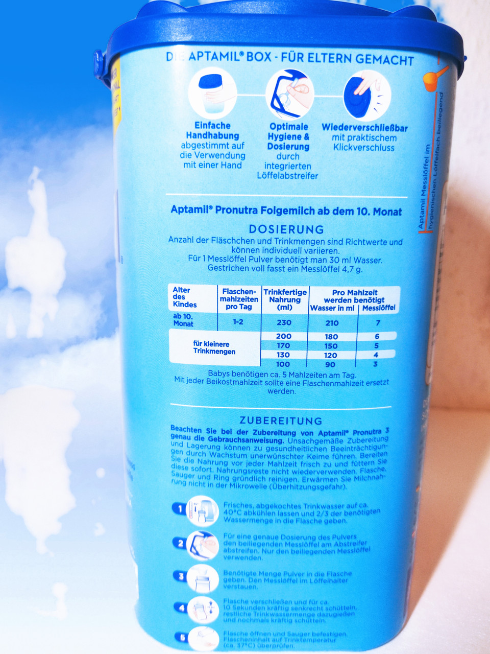 Молочная смесь АПТАМИЛ 3 - (800грамм) Германия, цена 1100 грн — Prom.ua ...