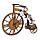 Міні-бар Велосипед з годинником і чарками, подарок на день рождения, сувенир, фото 3