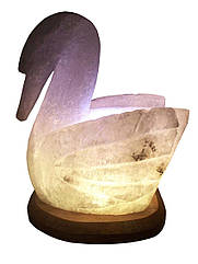 Сольова лампа, світильник Лебідь 4-5 кг.