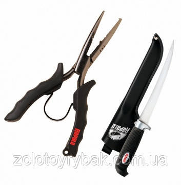 Набор Rapala RPLR8-706 (плоскогубцы 22см, филейный нож) "Оригинал"