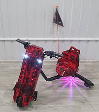 Дріфт Карт Drift-Trike Mini Pro Червоне Полум'я, фото 6