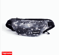 Поясна сумка Supreme (космос чорний) сумка на пояс