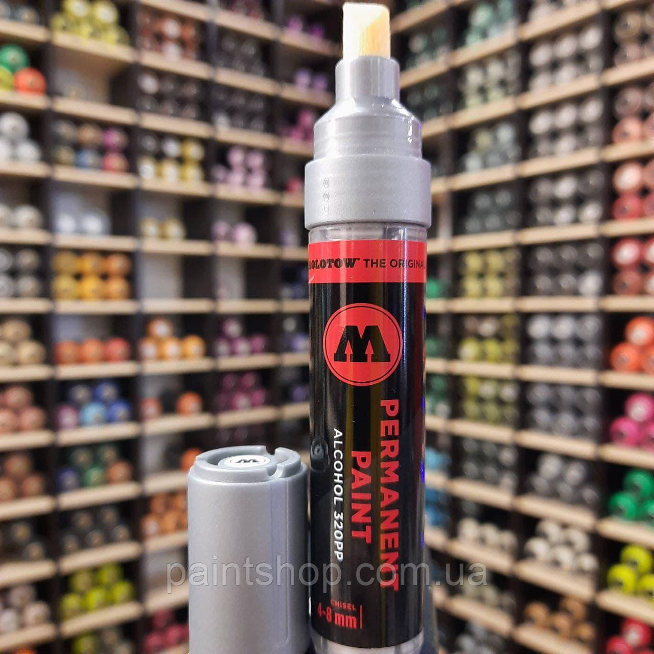 Маркер спиртовий Molotow 320PP Chrome (Хром) 4-8 мм