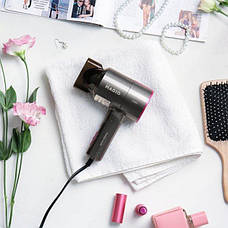 Потужний якісний складаний фен для сушіння волосся Magio MG-150 фен дорожний, фото 4