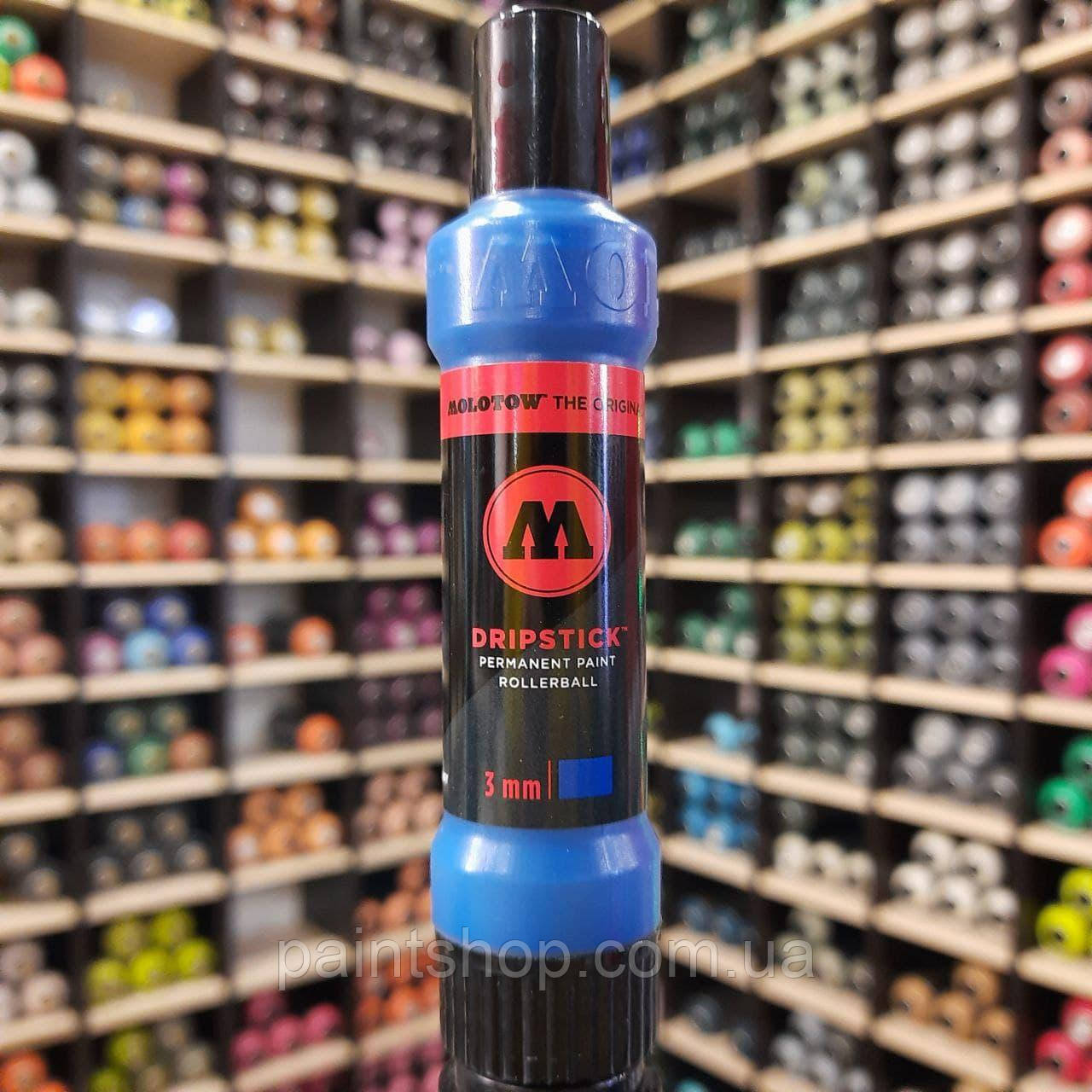 Маркер-сквізер Molotow 862DS RollerBall Tulip Blue (Синій) 3 мм