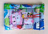 Подушка детская с полиэфирным волокном в 5-и цветах. Цветной