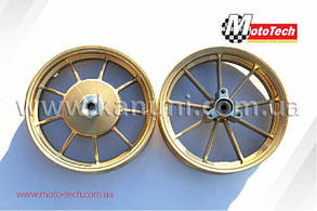 Диск легкосплавний 10" Yamaha тип No2 (жовтий)