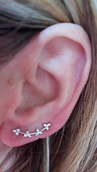 Срібні кафи квіточки