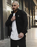 Чоловічий спортивний костюм M956 чорний XL, XXL, фото 2