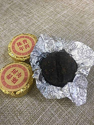 Пресований Пуер витриманий ШУ "Медальйон" 6 г NORMAL Османтус