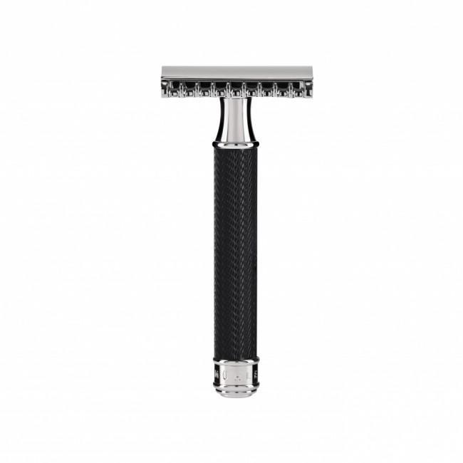 Бритва для гоління Т-подібна Muehle R 41 Black Open Comb