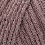 Gazzal ORGANIC BABY COTTON (Газзал Органiк Бейбi Котон) № 433 кава з молоком (Пряжа 100% органічна бавовна), фото 2