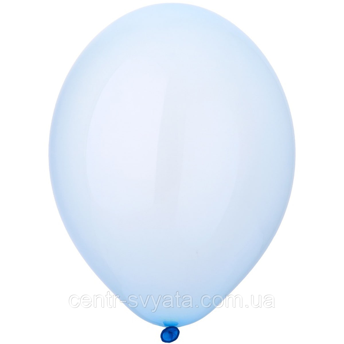 Латексна кулька BELBAL В105/042 Кристал льодяник синій