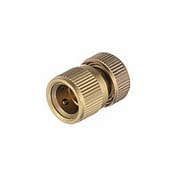 Конектор латунний 1/2" на шланг 1/2" STORM INTERTOOL GE-1216