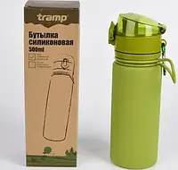 Складная силиконовая бутылка Tramp 500 мл