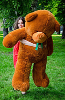 Большой плюшевый медведь коричневый 2 метра, Подарок для девушки мягкая игрушка мишка 200 см