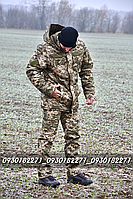 Зимний костюм пиксель для военнослужащих