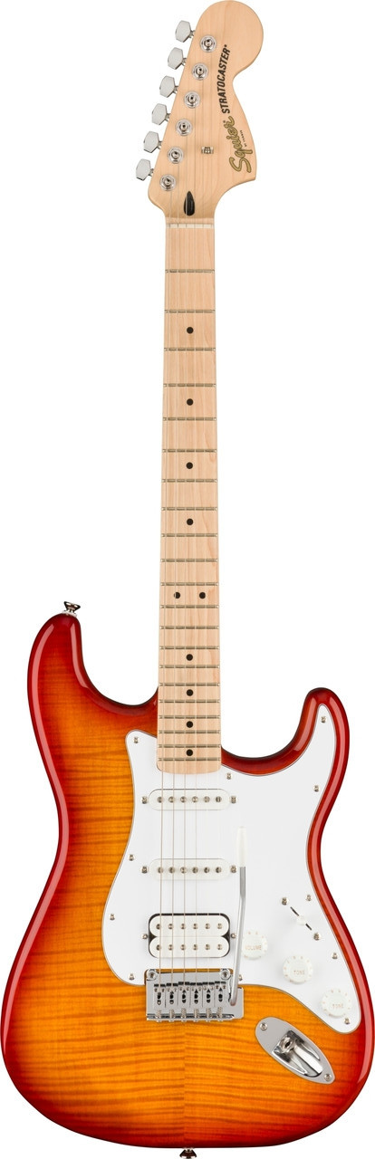 Електрогітара SQUIER AFFINITY STRATOCASTER HSS MN SIENNA SUNBURST