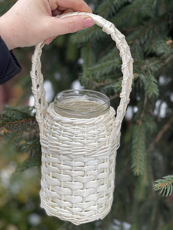 Банка 1л біла, фото 3