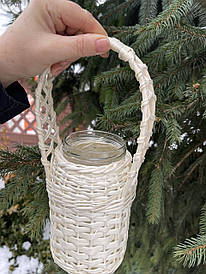 Банка 1л біла