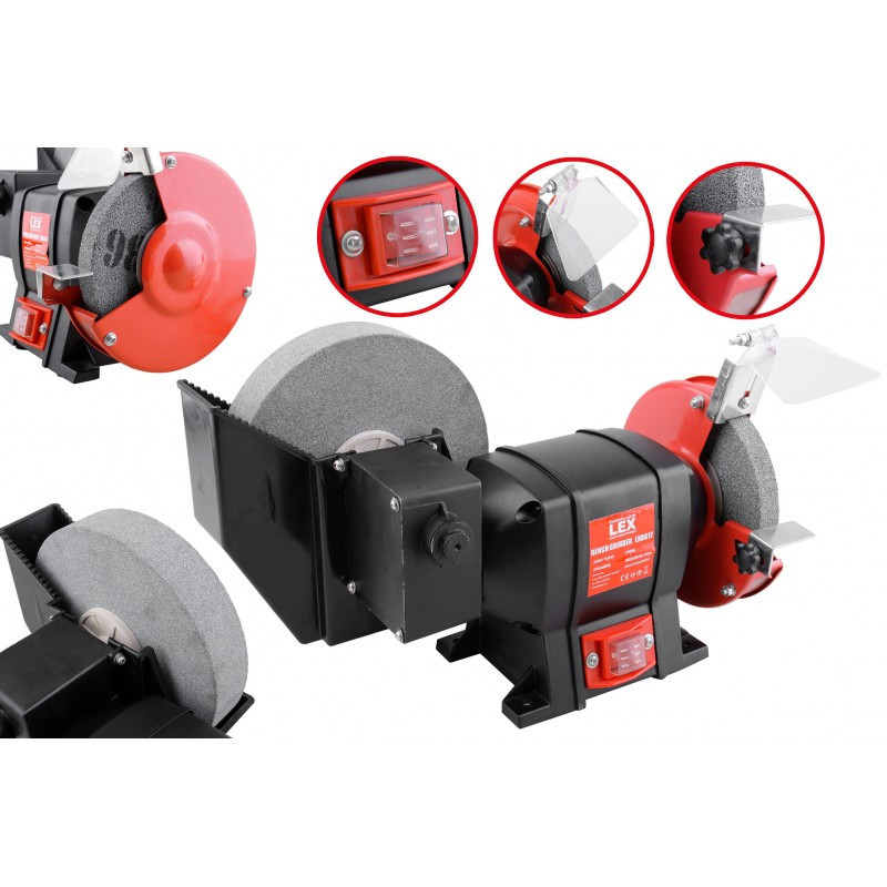 Точильний верстат LEX LXBG17W ( Суха та Волога заточка )