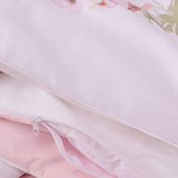 Комплект постільної білизни в ліжечко Baby Veres Flamingo pink 3 одиниці, фото 3