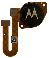 Шлейф Motorola XT2129 Moto G30 со сканером отпечатка пальца черного цвета