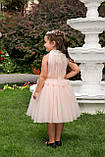 Плаття нижче колін, випускне, ошатне для дівчинки 1310, фото 2
