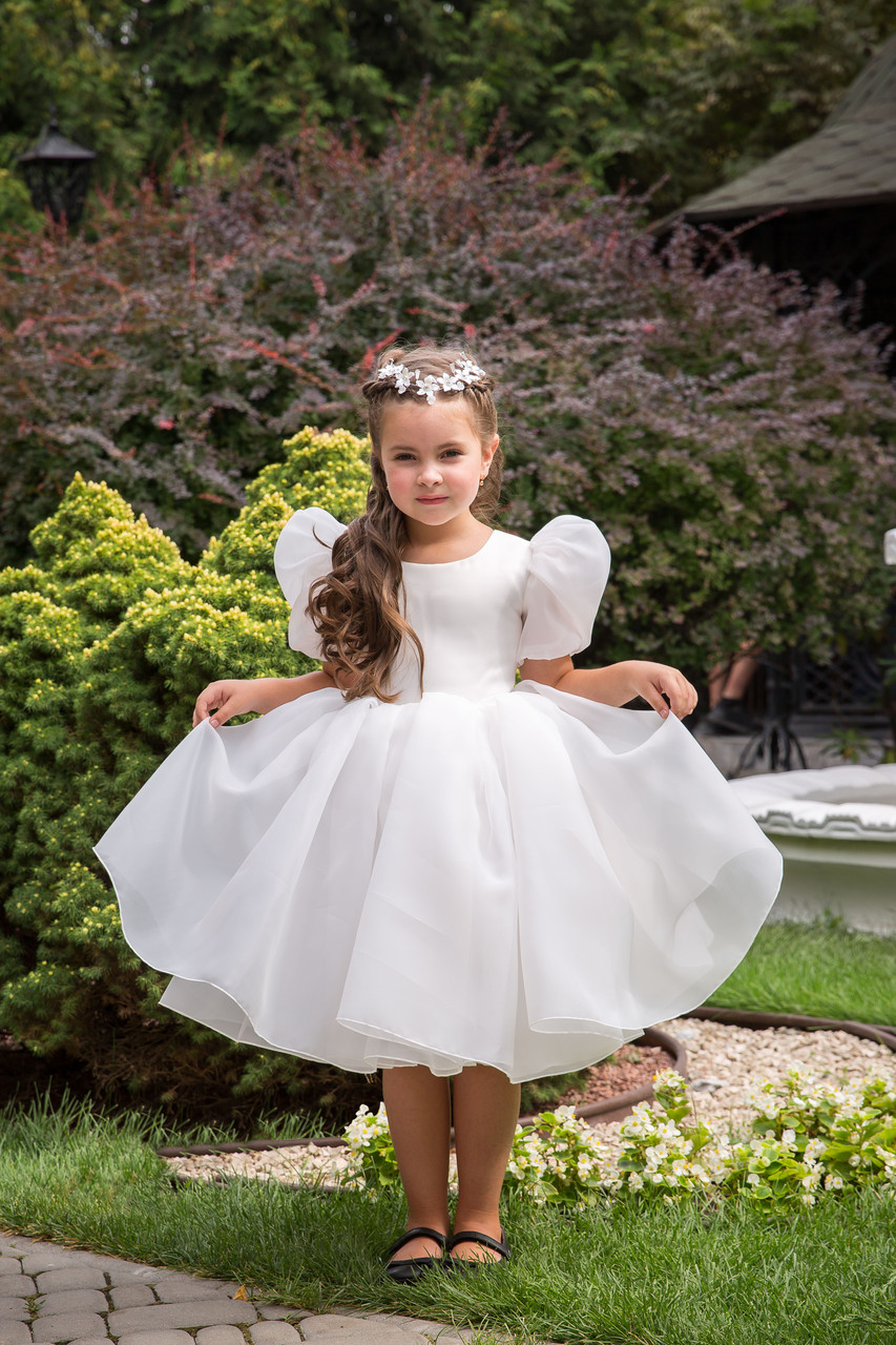 Плаття нижче колін, випускне, ошатне для дівчинки 1307, фото 1