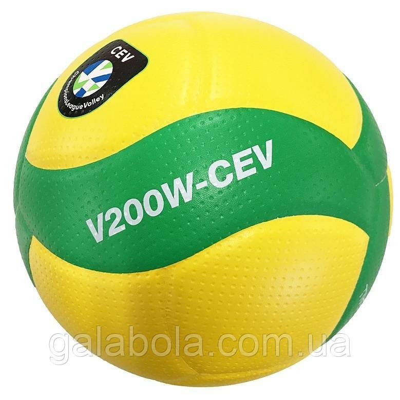 М'яч волейбольний професійний Mikasa V200W - CEV (розмір 5)