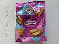 Вафельні кранчі з шоколадно-горіховою начинкою Miio Bambini TM GOLSKI 100g