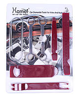 Набор инструментов съемников для снятия обшивки салона автомобиля Hamei HM 1098 (10шт)