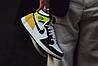 Кросівки Nike Air Jordan 1 Retro High White Black Volt University Gold, фото 6