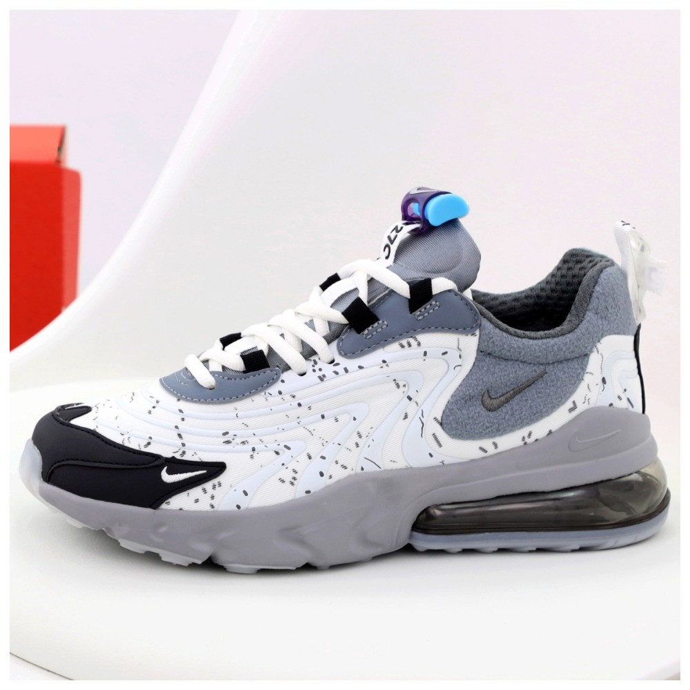 Чоловічі кросівки Nike Air Max 270 React x Travis Scott, кросівки найк аір макс 270 реактив тревіс скотт, фото 1