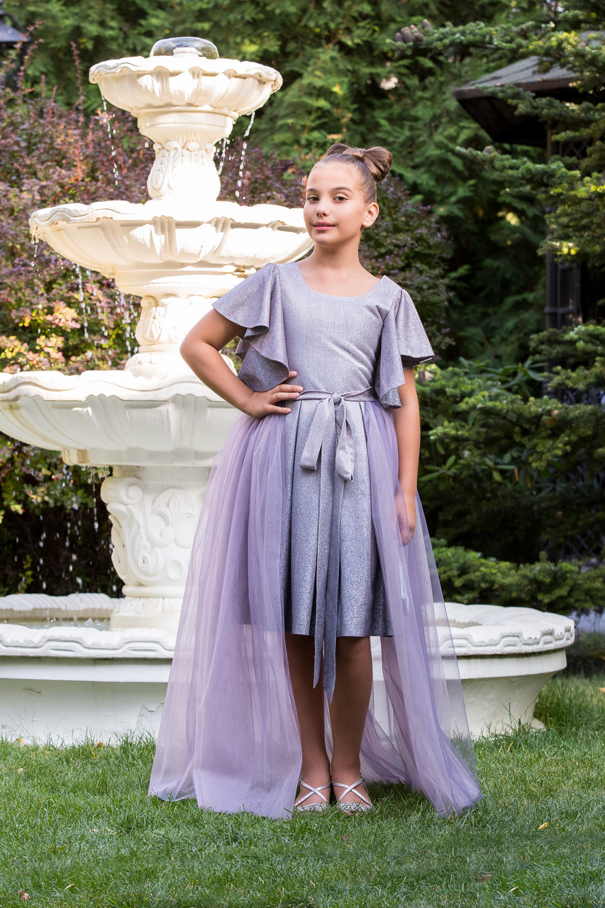 Плаття-трансформер, випускне, ошатне для дівчинки 1238, фото 1