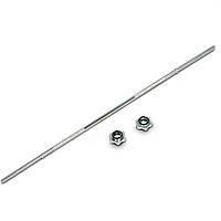 Гриф для штанги 180 см 28 мм 10 кг прямий цілісний максимальне навантаження 150 кг (N/S)