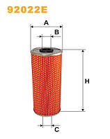 Фільтр оліві Mercedes 92022E (WIX)