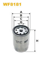 Фільтр паливний MAN WF8181 (WIX)