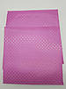 Шторка тканинна для ванни і душа з кільцями 180х180 см Піку текстильна рожева SHOWER CURTAIN, фото 3