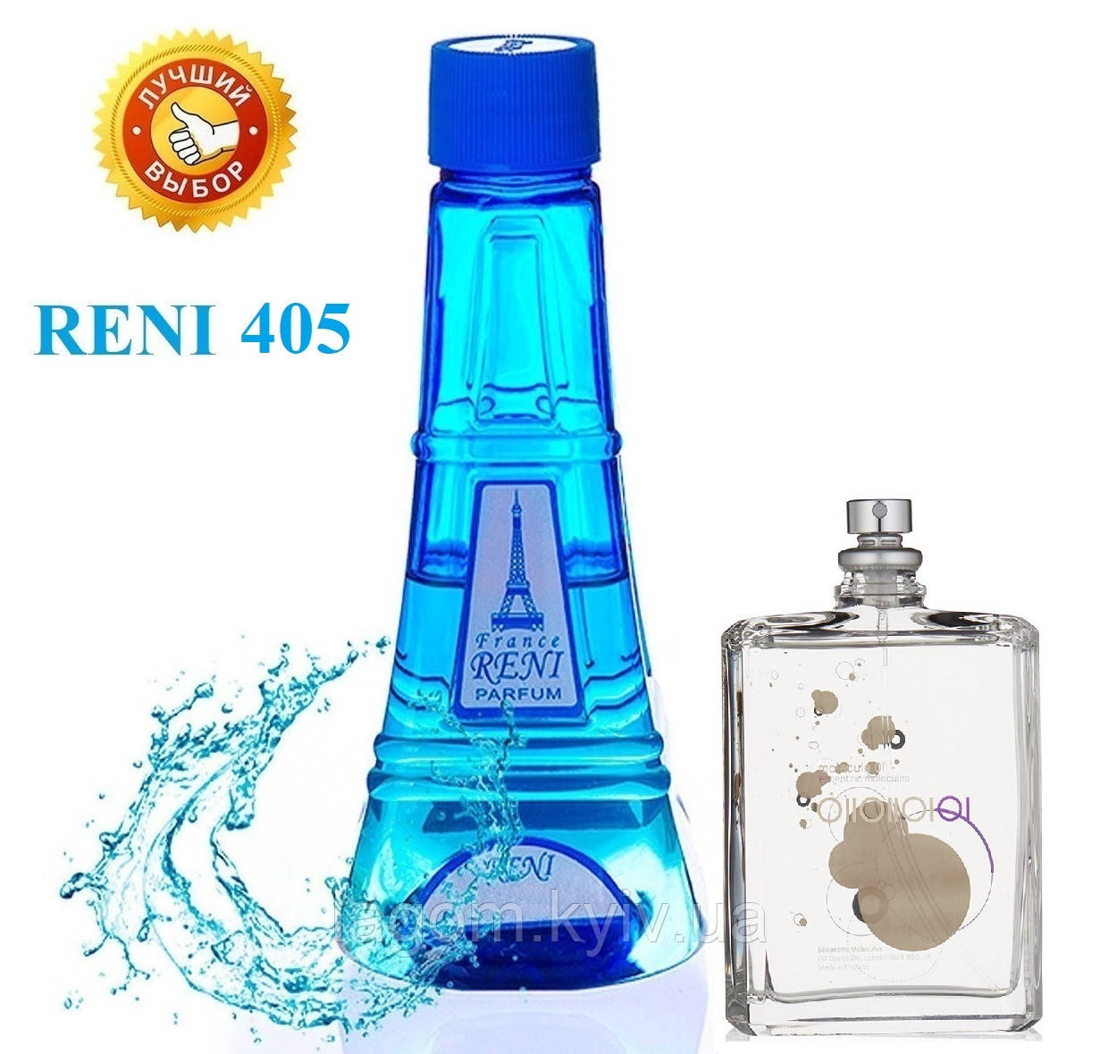 Жіночий наливна парфуми Reni 405 аналог Molecule 01 by Escentric Molecules парфуми 100 мл