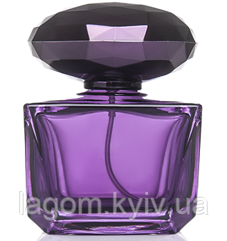 Флакон для парфумів Versace Crystal Noir 55 мл скляний атомайзер розпилювач спрей для парфумів фіолетовий