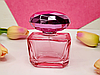 Скляний флакон для парфуму Versace Bright Crystal 55 мл атомайзер флакон-спрей для духів рожевий Діамант, фото 2