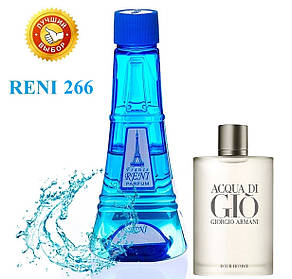 Чоловічий наливна парфуми Reni 266 аналог G. Armani Acqua di Gio парфуми 100 мл