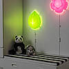 Світильник настінний дитячий LED бра IKEA UPPLYST зелений листочок нічник ІКЕА УППЛЮСТ, фото 6